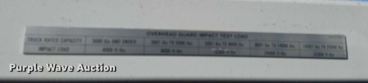 image for item EE5077 2017 UniCarriers CFS40 forklift