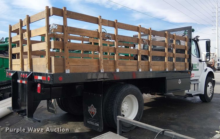 image for item EE5083 2008 Freightliner Business Class M2 flatbed truck