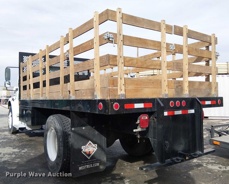 image for item EE5083 2008 Freightliner Business Class M2 flatbed truck