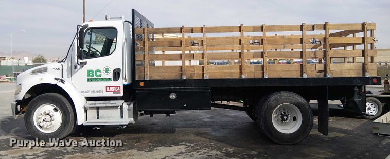 image for item EE5083 2008 Freightliner Business Class M2 flatbed truck