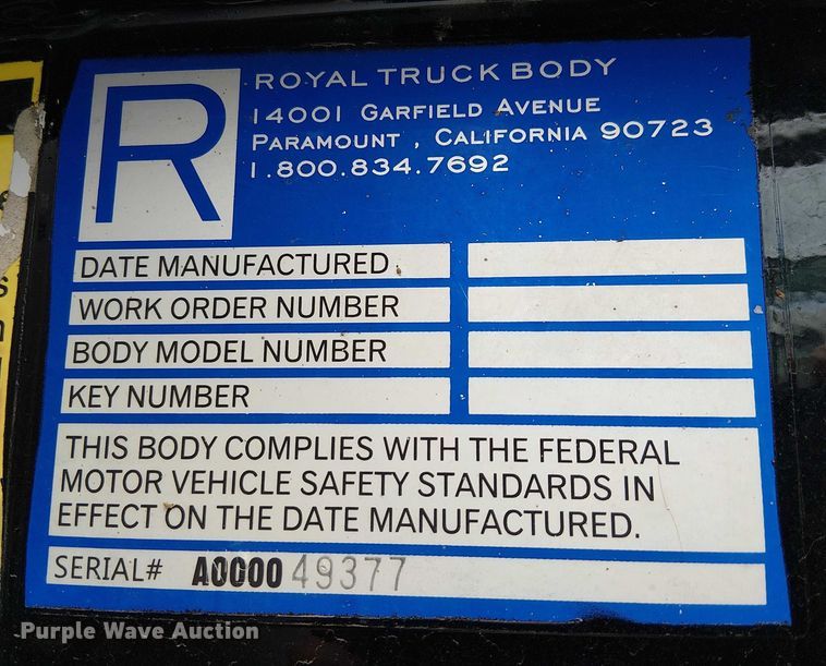 image for item EE5083 2008 Freightliner Business Class M2 flatbed truck