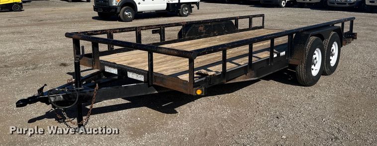 image for item EG1729 2008 Big Tex utility trailer