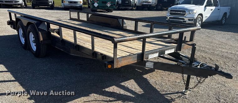 image for item EG1729 2008 Big Tex utility trailer