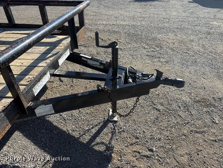 image for item EG1729 2008 Big Tex utility trailer