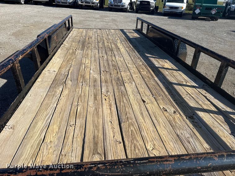 image for item EG1729 2008 Big Tex utility trailer