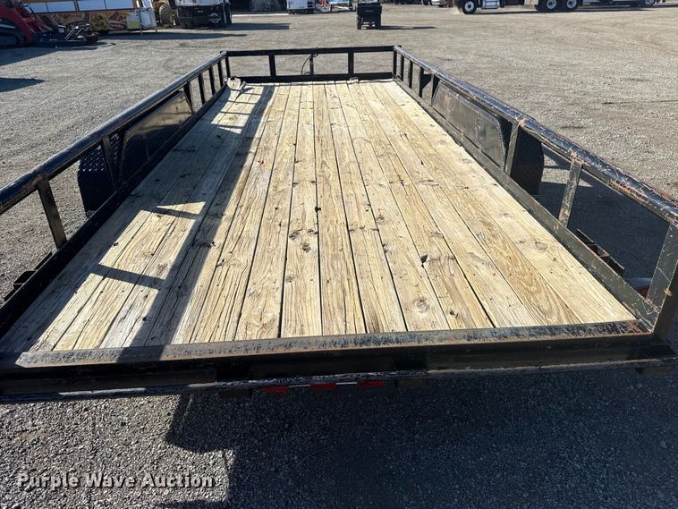 image for item EG1729 2008 Big Tex utility trailer