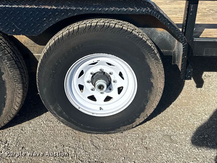 image for item EG1729 2008 Big Tex utility trailer