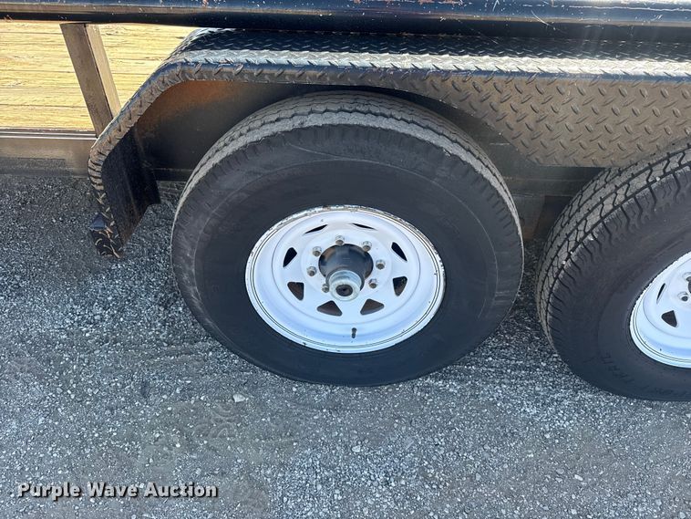 image for item EG1729 2008 Big Tex utility trailer