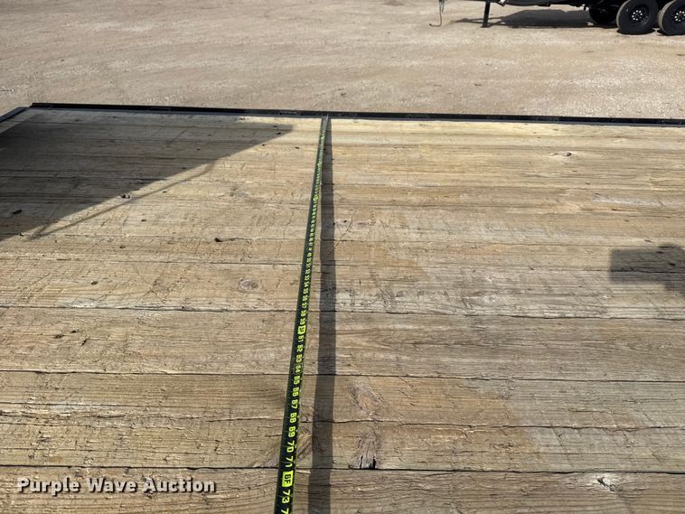 image for item EG1747 2016 Hillsboro Industries 725-2X-BT-A equipment trailer