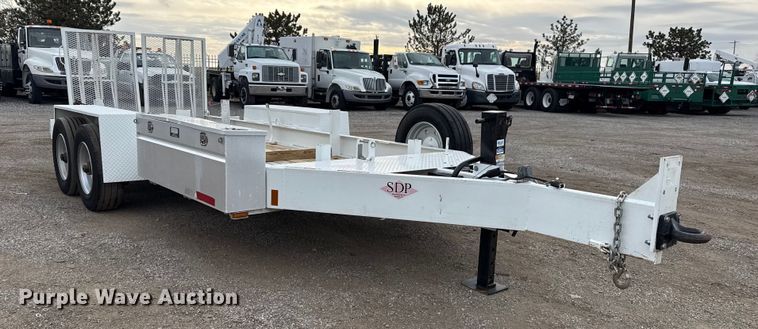 image for item EG1807 2019 SDPM utility trailer