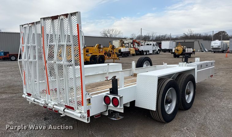 image for item EG1807 2019 SDPM utility trailer