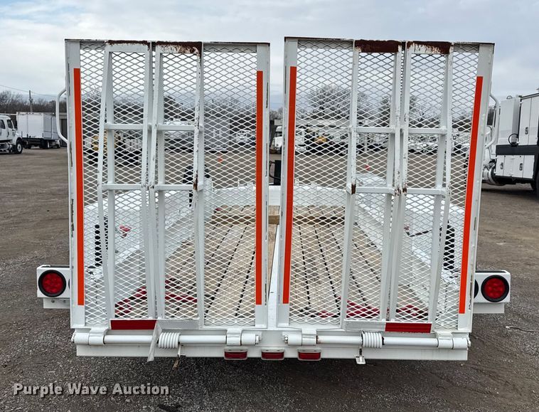 image for item EG1807 2019 SDPM utility trailer