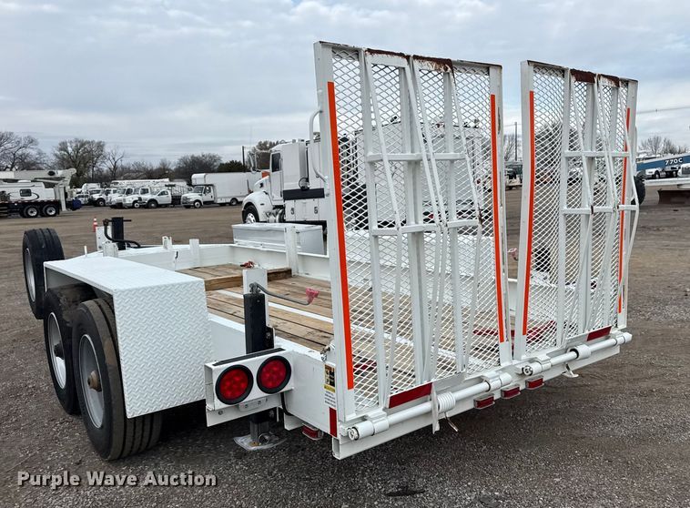 image for item EG1807 2019 SDPM utility trailer