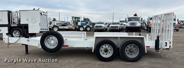 image for item EG1807 2019 SDPM utility trailer
