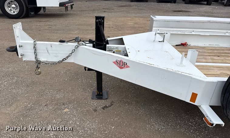 image for item EG1807 2019 SDPM utility trailer