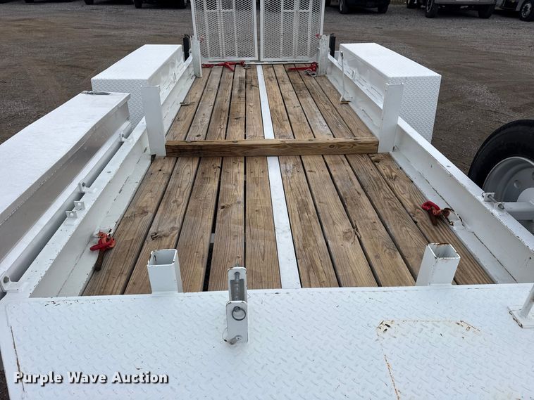 image for item EG1807 2019 SDPM utility trailer