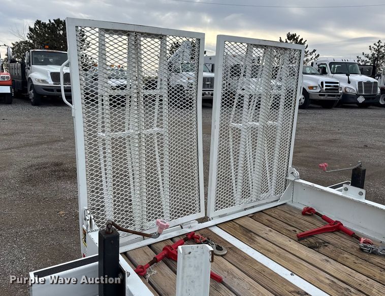 image for item EG1807 2019 SDPM utility trailer