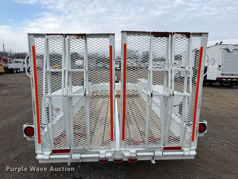 image for item EG1807 2019 SDPM utility trailer