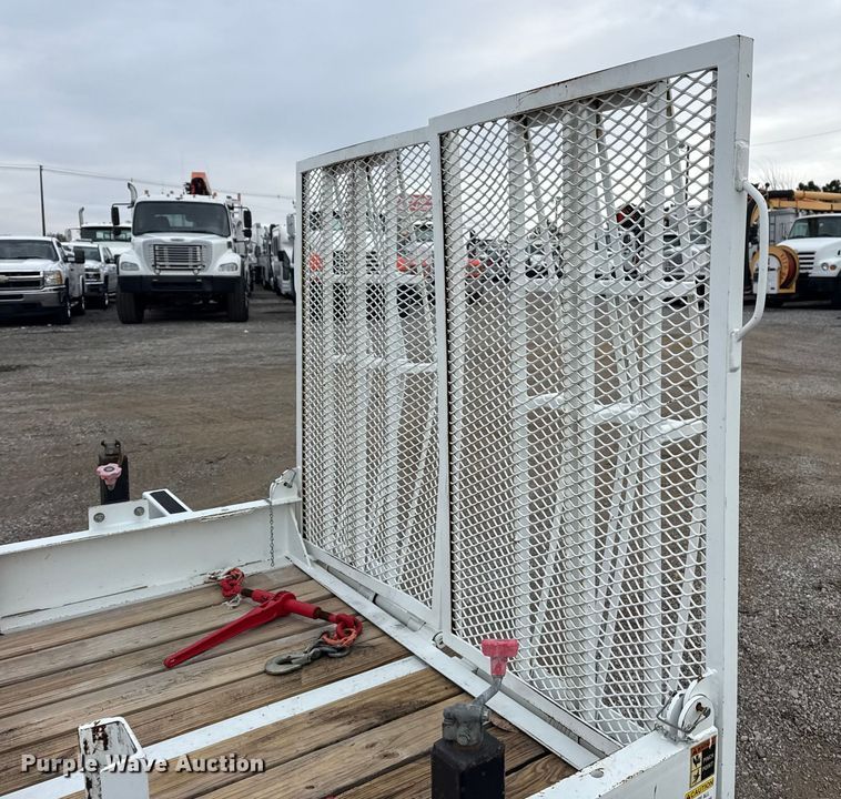 image for item EG1807 2019 SDPM utility trailer