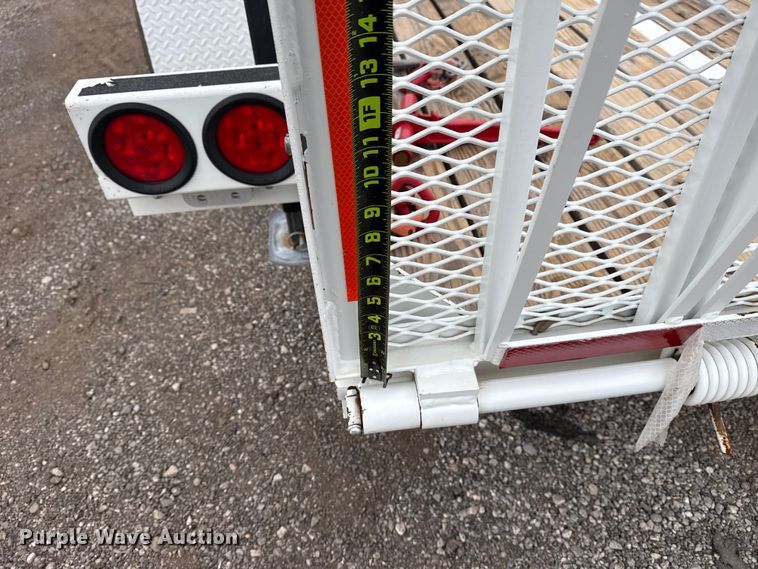 image for item EG1807 2019 SDPM utility trailer