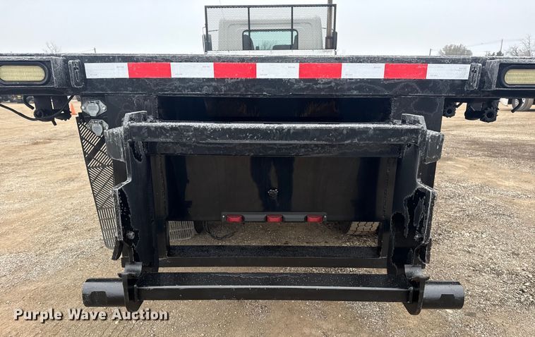 image for item EG1836 2018 Hino 338 flatbed truck