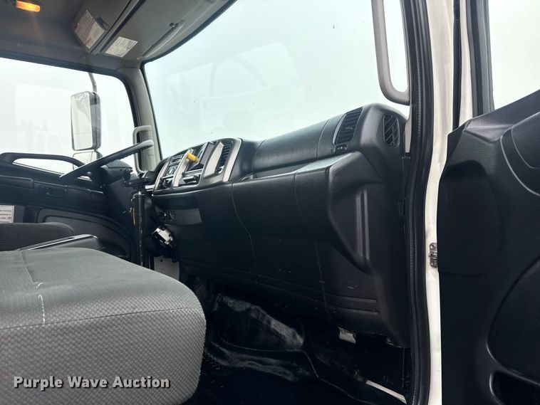 image for item EG1836 2018 Hino 338 flatbed truck