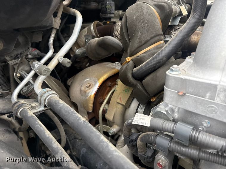 image for item EG1836 2018 Hino 338 flatbed truck