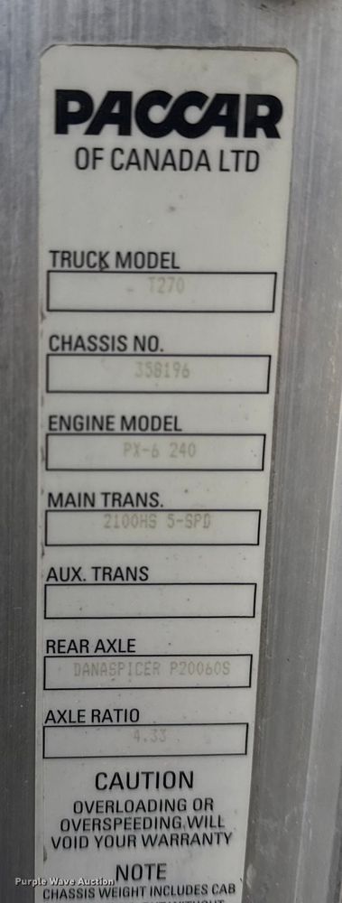 image for item EG1838 2013 Kenworth T280 box truck