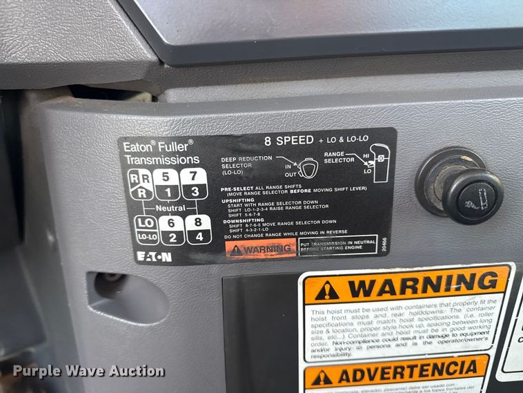 image for item EG1846 2013 Mack GU713 hook lift truck