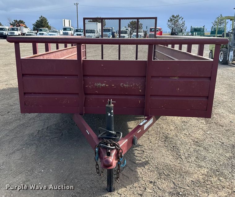 image for item EG1885 2016 Carson utility trailer