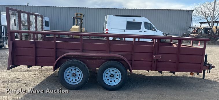 image for item EG1885 2016 Carson utility trailer