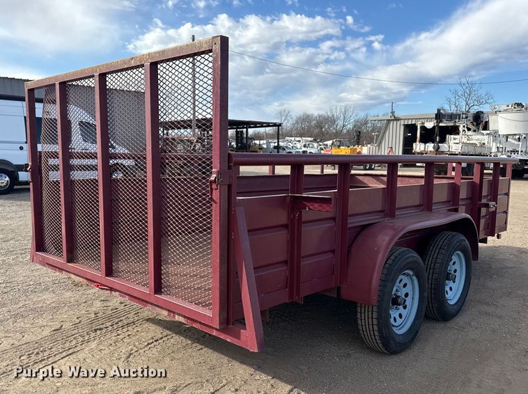 image for item EG1885 2016 Carson utility trailer