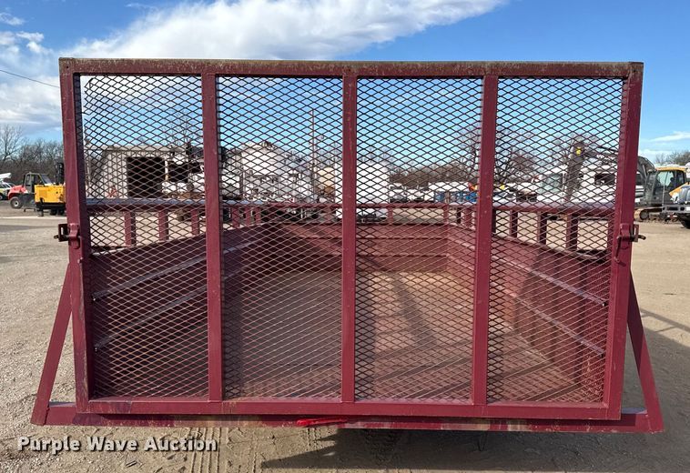 image for item EG1885 2016 Carson utility trailer