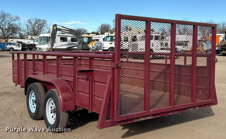 image for item EG1885 2016 Carson utility trailer