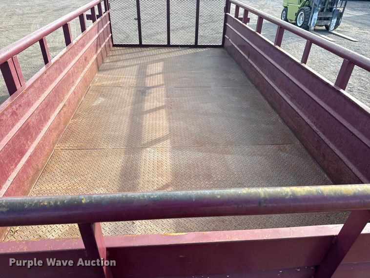 image for item EG1885 2016 Carson utility trailer