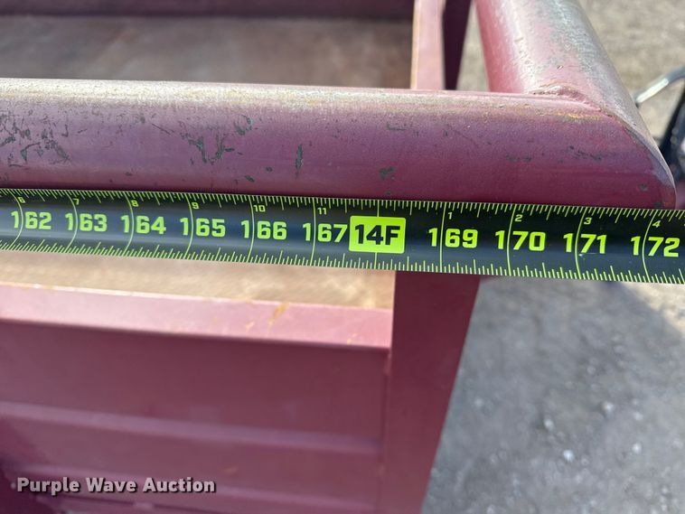 image for item EG1885 2016 Carson utility trailer