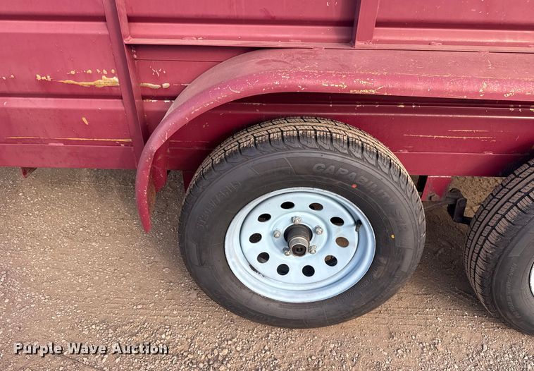 image for item EG1885 2016 Carson utility trailer