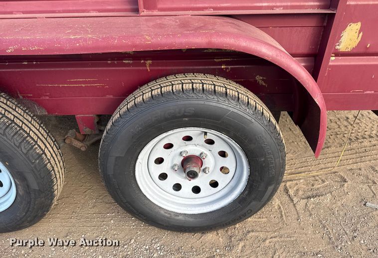 image for item EG1885 2016 Carson utility trailer