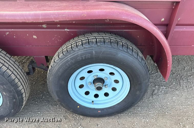 image for item EG1885 2016 Carson utility trailer