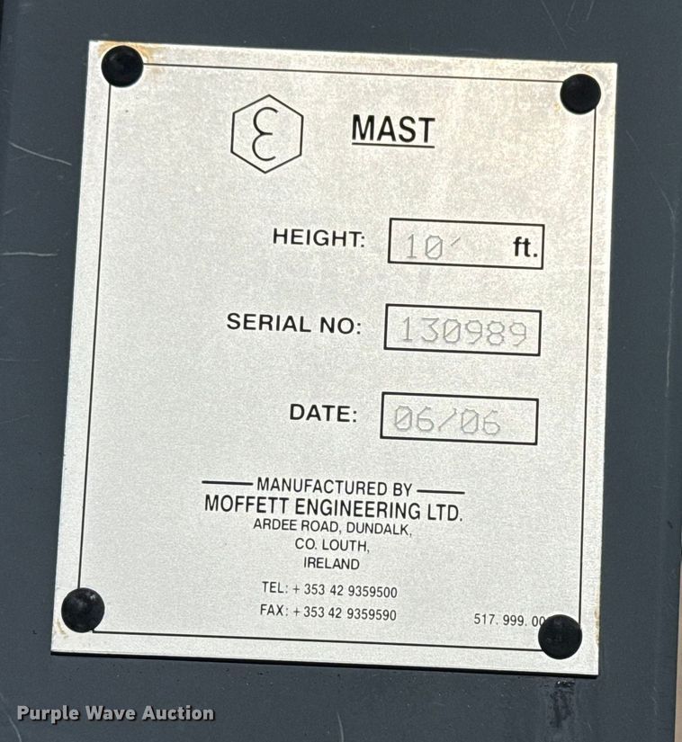 image for item EG1888 2006 Moffett M55 forklift