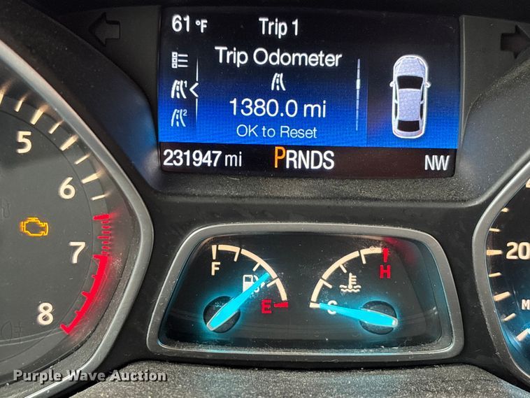 image for item EJ7701 2017 Ford Escape SUV