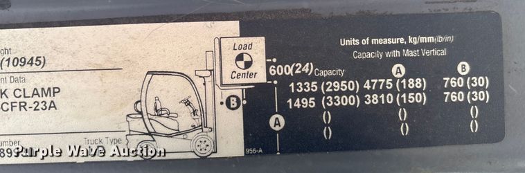 image for item EM6111 2012 Crown C51050-50 forklift