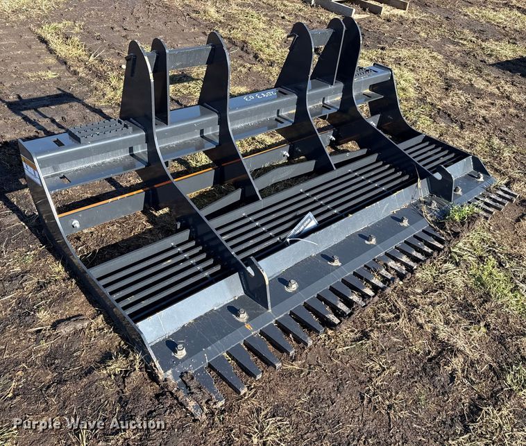 image for item EN0139 2025 Wolverine LL-12-78W skid steer rock bucket