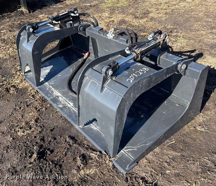 image for item EN0145 2025 Wolverine GB-11-72W skid steer grapple bucket