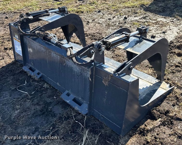 image for item EN0145 2025 Wolverine GB-11-72W skid steer grapple bucket