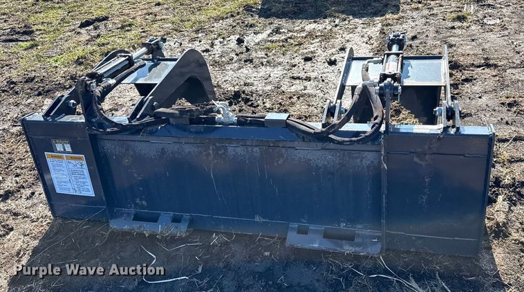 image for item EN0145 2025 Wolverine GB-11-72W skid steer grapple bucket