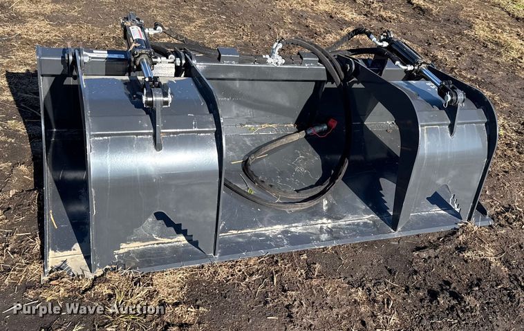 image for item EN0145 2025 Wolverine GB-11-72W skid steer grapple bucket