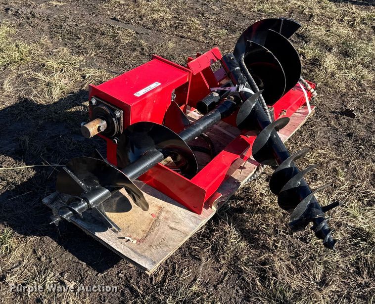 image for item EN0148 Miva skid steer auger