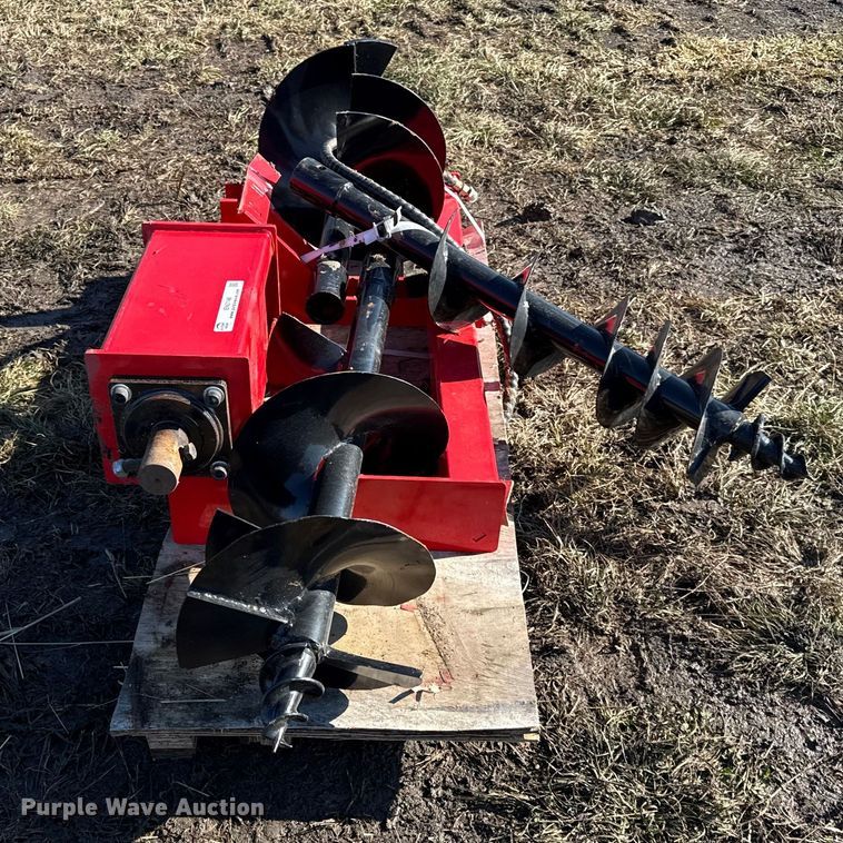 image for item EN0148 Miva skid steer auger