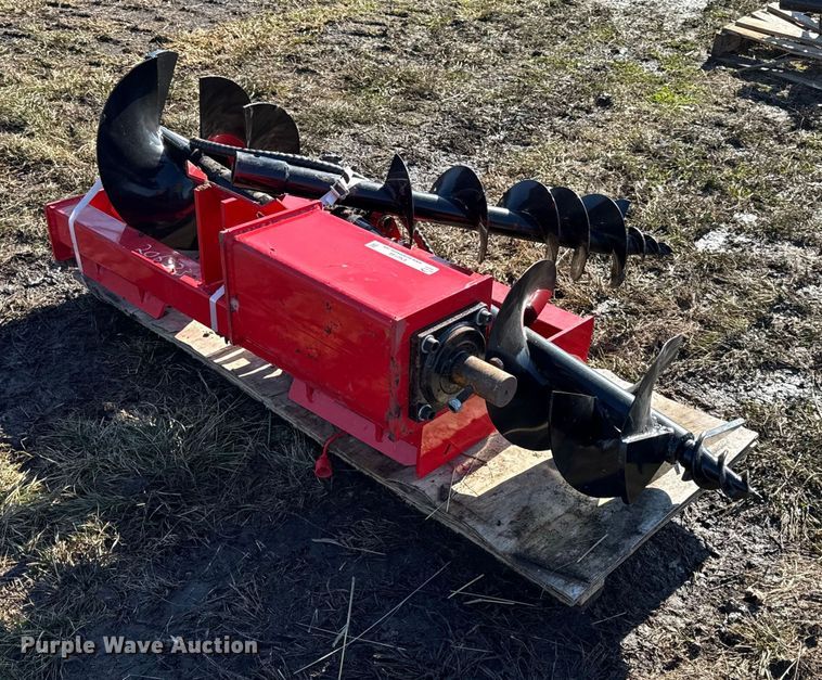 image for item EN0148 Miva skid steer auger